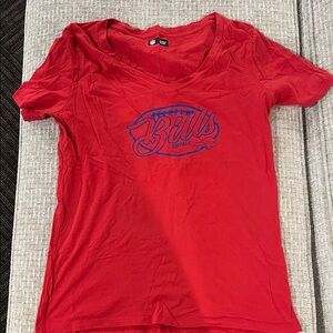 Red Short Sleeve Women's Tee